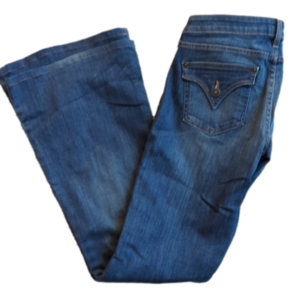 Hudson Jeans Blue Flare & Wide Leg Women Jeans